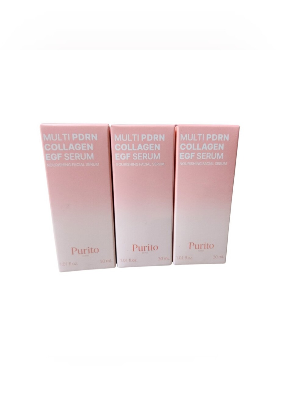 PURITO Multi Pdrn Collagen Egf Serum 30ml / 1.01 fl oz Purito Seoul 3 Pack